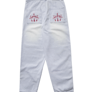 Calça Jeans Trip Side Cruzes - Azul Claro