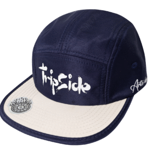 Boné 5 Five Panel Trip Side - azul petróleo