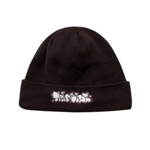 Touca Trip Side Bomb Bordado - Preto