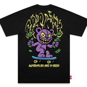 Camiseta Básica Trip Side Bear Cash