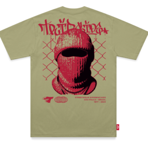 Camiseta Básica Trip Side Mask Red