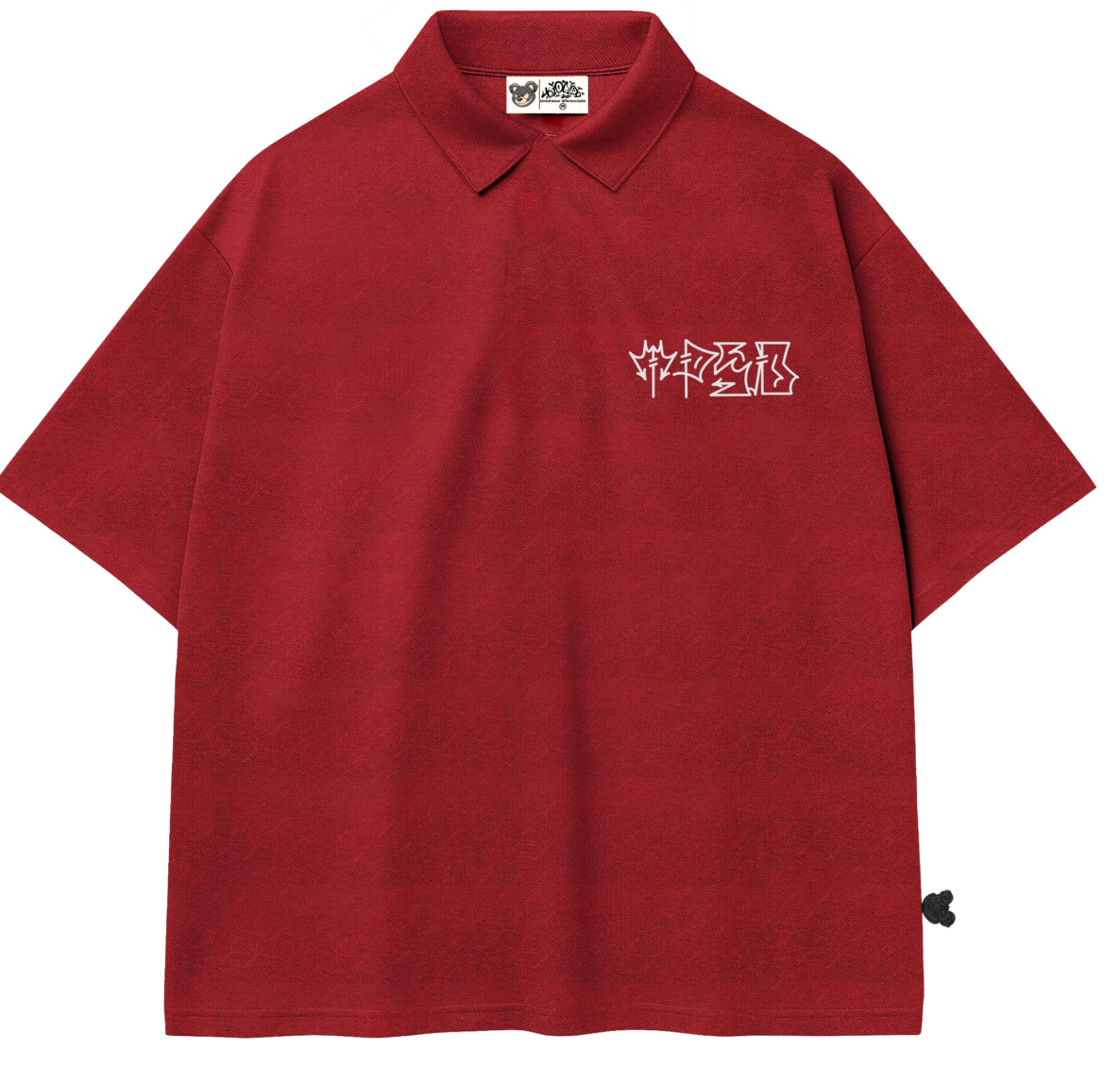 Polo Oversized Trip Side Piquê