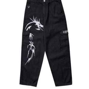 Calça Jeans cargo Trip Side